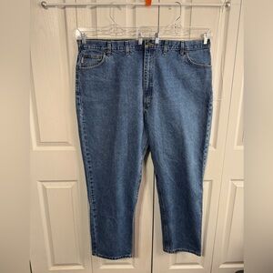 Carhartt relaxed fit straight leg blue jeans size 50 x 32